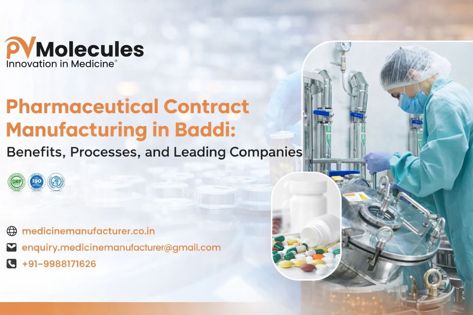 Pharmaceutical Contract Manufacturing in Baddi